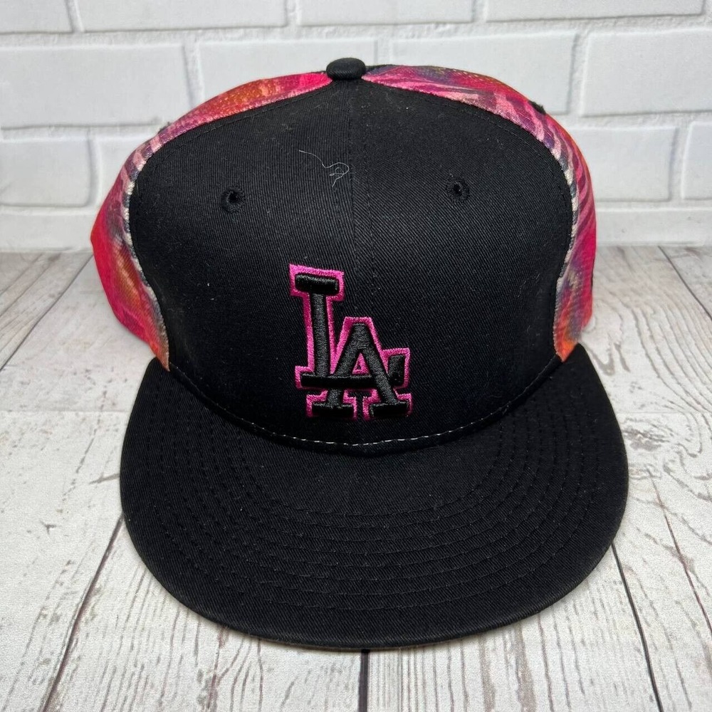 Los Angeles Dodgers MLB M/L 9Fifty New Era Hat Snapback Cap Black Men